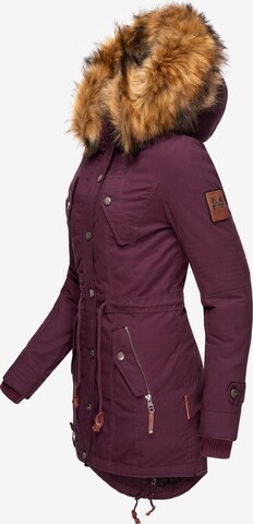 MARIKOO Winter parka 'La Viva' in Red