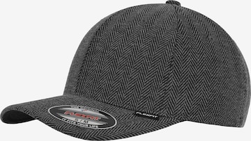 Casquette Flexfit en gris : devant