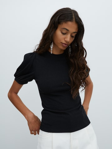 EDITED Shirt 'Hailey' in Black: front