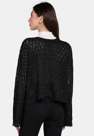 faina Knit Cardigan in Black