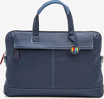 mywalit Document Bag 'Office' in Blue: front