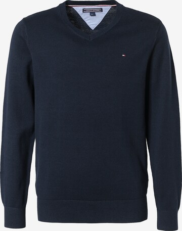 TOMMY HILFIGER Sweter w kolorze niebieski: przód