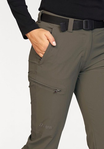 Maier Sports Regular Workout Pants 'Arolla' in Green