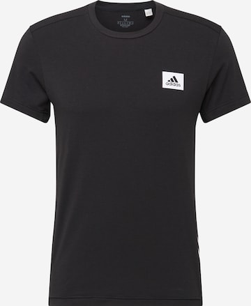 ADIDAS PERFORMANCE Rovný strih Funkčné tričko 'Motion' - Čierna: predná strana