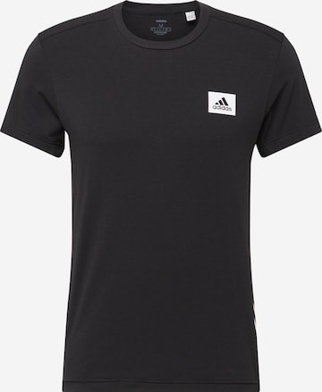 Coupe regular T-Shirt fonctionnel 'Motion' ADIDAS PERFORMANCE en noir : devant