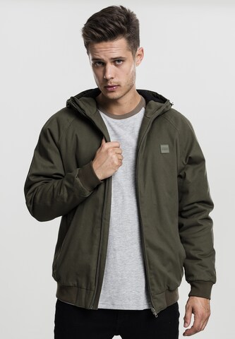 Urban Classics Jacke in Grün: Vorderseite