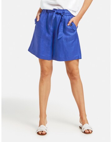 GERRY WEBER Loosefit Shorts in Blau: predná strana