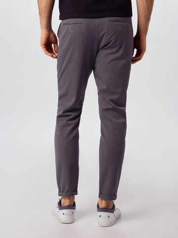 Coupe slim Pantalon 'Como' Les Deux en gris