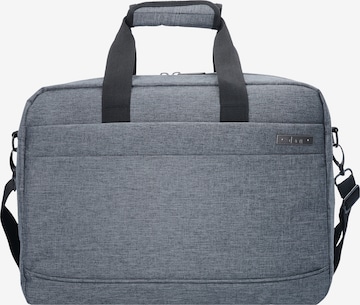 D&N Document Bag in Grey: front