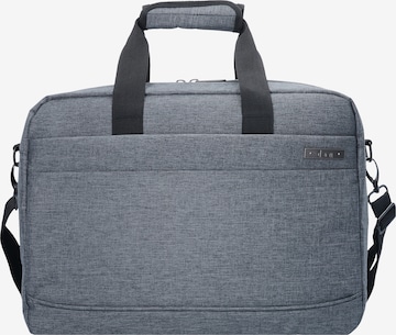 Borsa portadocumenti di D&N in grigio: frontale