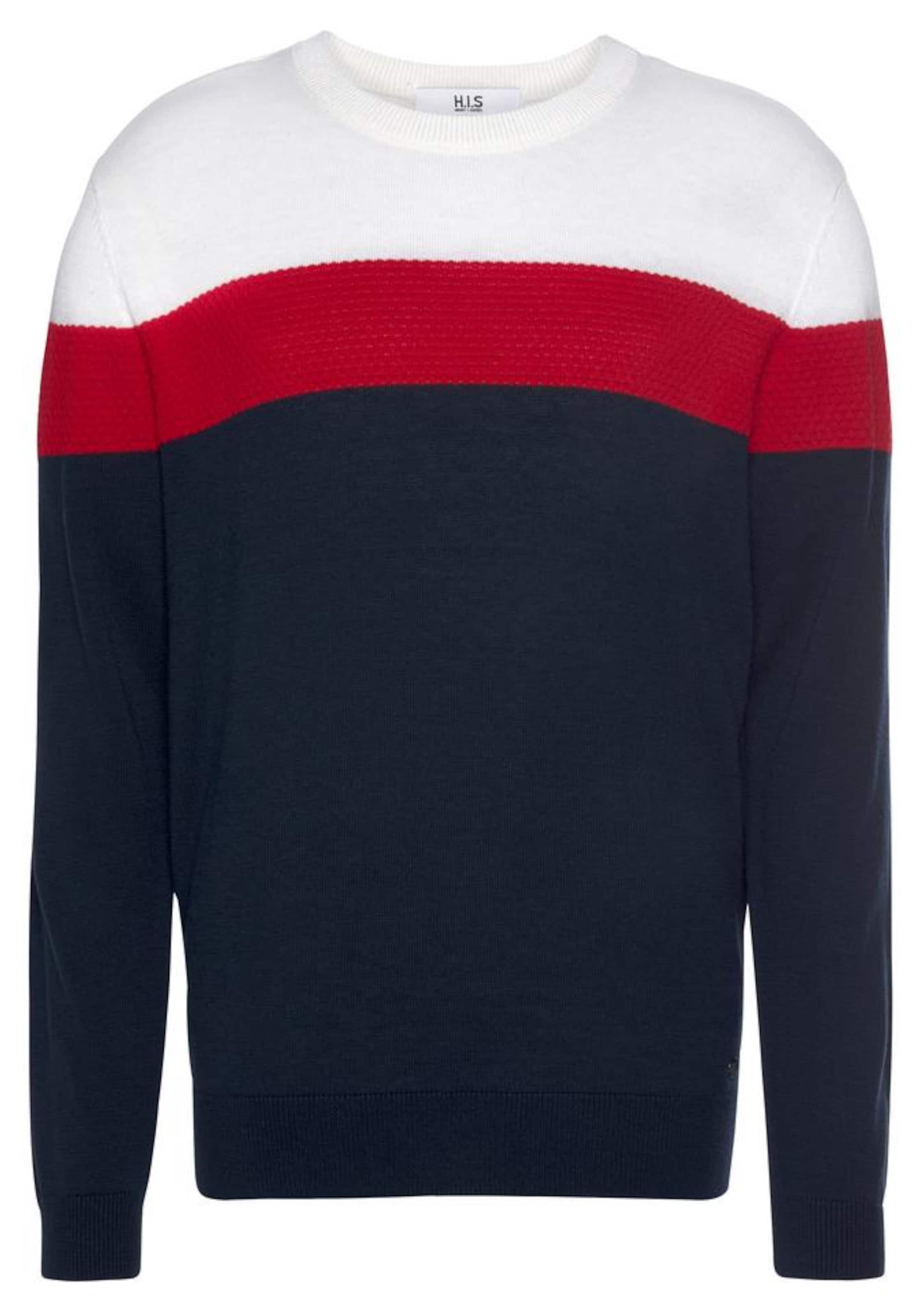 H.I.S Pullover in Blau: Vorderseite