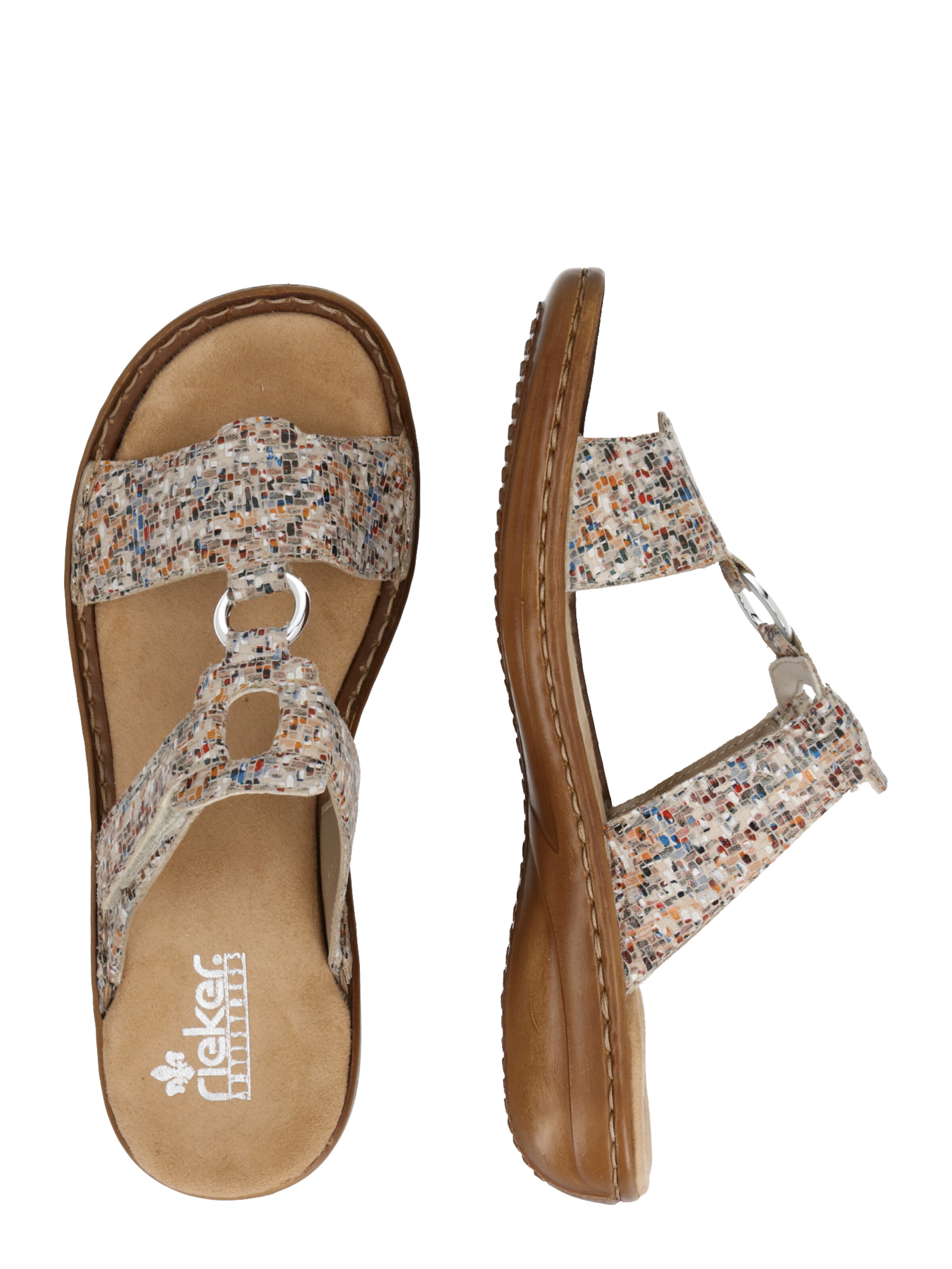 Rieker Mules in Mixed colors