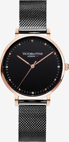 Victoria Hyde Analog Watch in Black: front