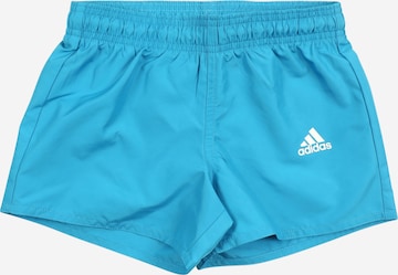 ADIDAS PERFORMANCE Athletic Swimwear in Blue: front