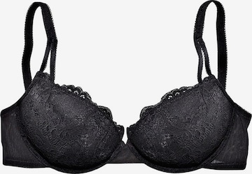 LASCANA Push-up Push-up-BH in Schwarz: predná strana