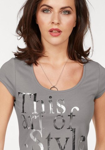 LAURA SCOTT Shirt in Grey