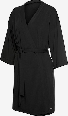 Robe de chambre LASCANA en noir