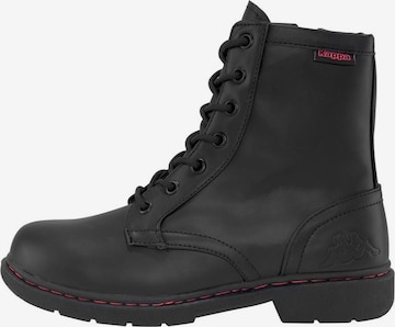 KAPPA Lace-Up Ankle Boots 'DEENISH' in Black: front