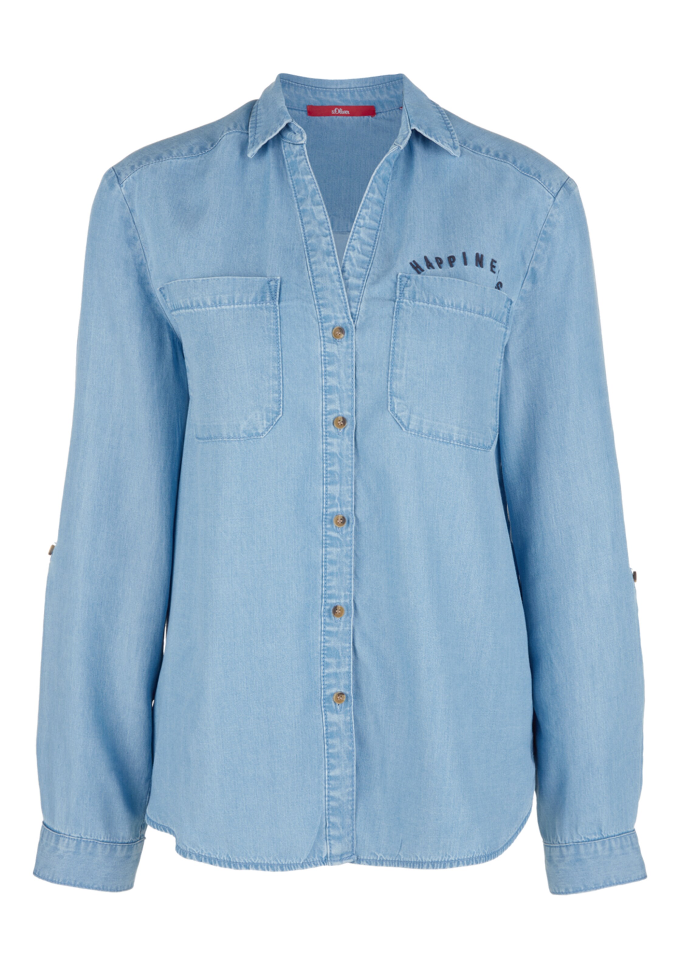 s.Oliver - Bluse in hellblau