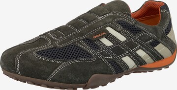 Baskets basses 'UOMO SNAKE' GEOX en gris