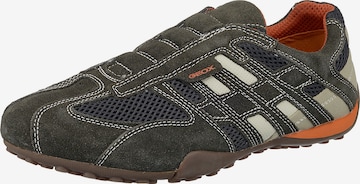 Baskets basses 'UOMO SNAKE' GEOX en gris