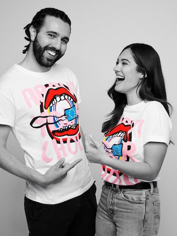 Tricou 'The Choice' de la ABOUT YOU pe alb: față