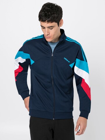 ADIDAS ORIGINALS Trainingsjacke 'Palmeston TT' in Blau