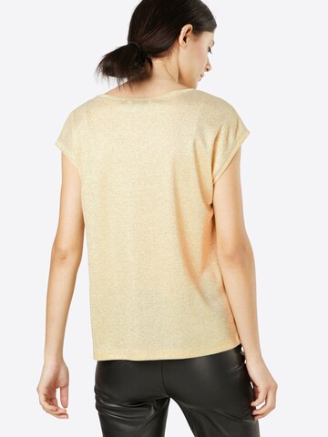 ONLY T-Shirt 'Onlsilvery' in Beige