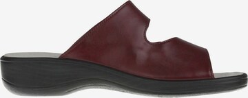 Natural Feet Pantolette 'Leonie' in Rot