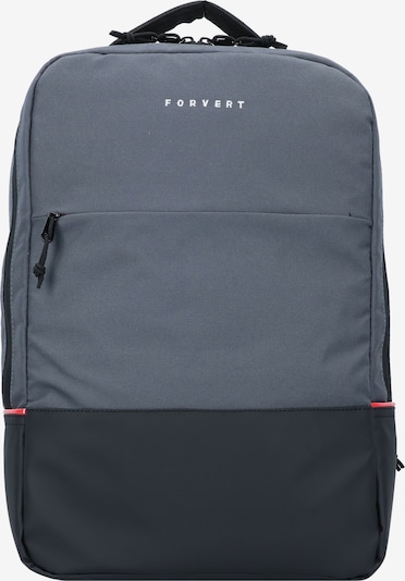 Forvert Rucksack 'Lance' in grau / schwarz, Produktansicht