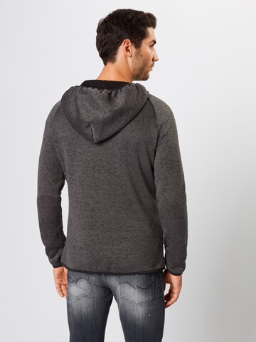 Urban Classics Fleece jas in Grijs: terug