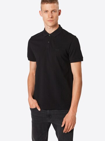 BOSS T-shirt 'Piro' i svart: framsida