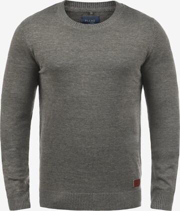 BLEND Sweater in Grey: front