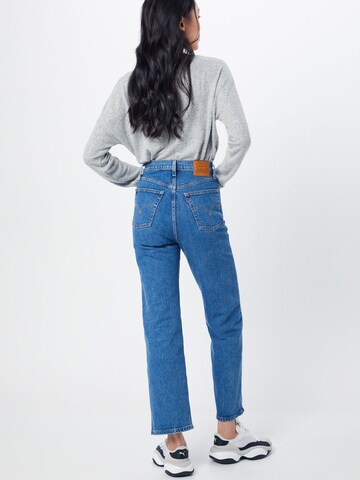 LEVI'S ® regular Τζιν 'Ribcage Straight Ankle' σε μπλε: πίσω