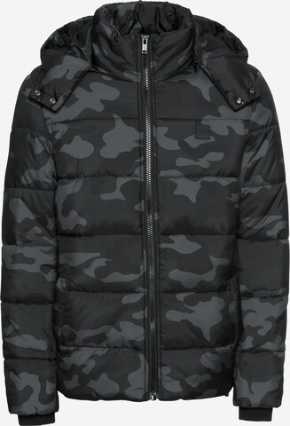 Urban Classics Winter Jacket in Grey: front