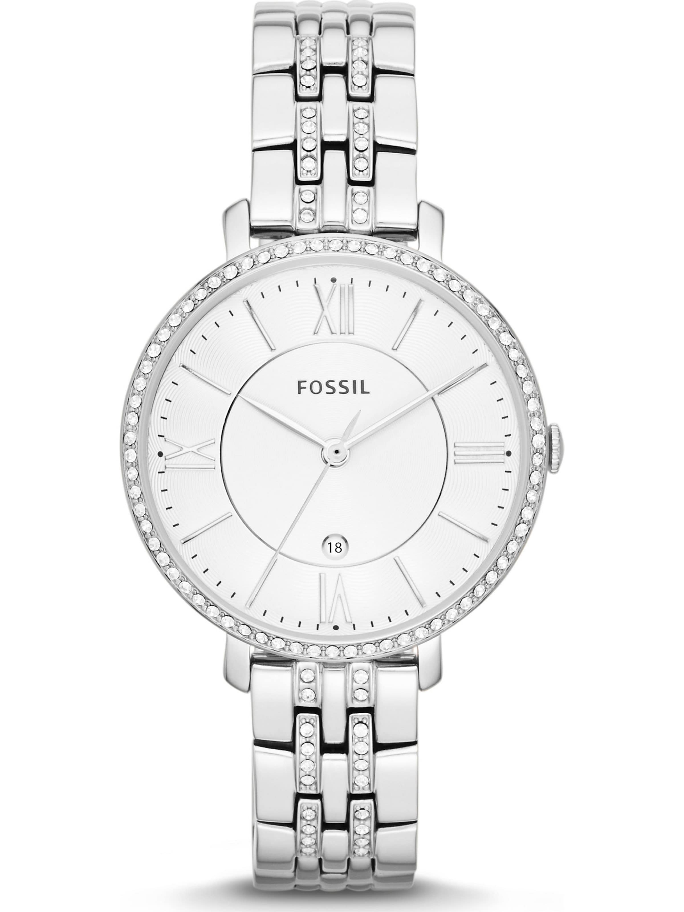 FOSSIL Uhr in Silber: Vorderseite