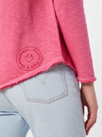 Sweat-shirt 'Cathrina' LIEBLINGSSTÜCK en rose