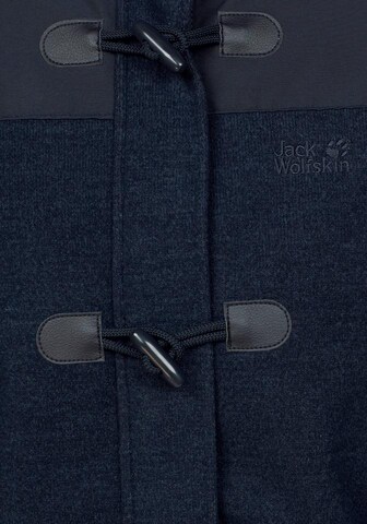 JACK WOLFSKIN Between-Seasons Coat 'Edmonton' in Blue