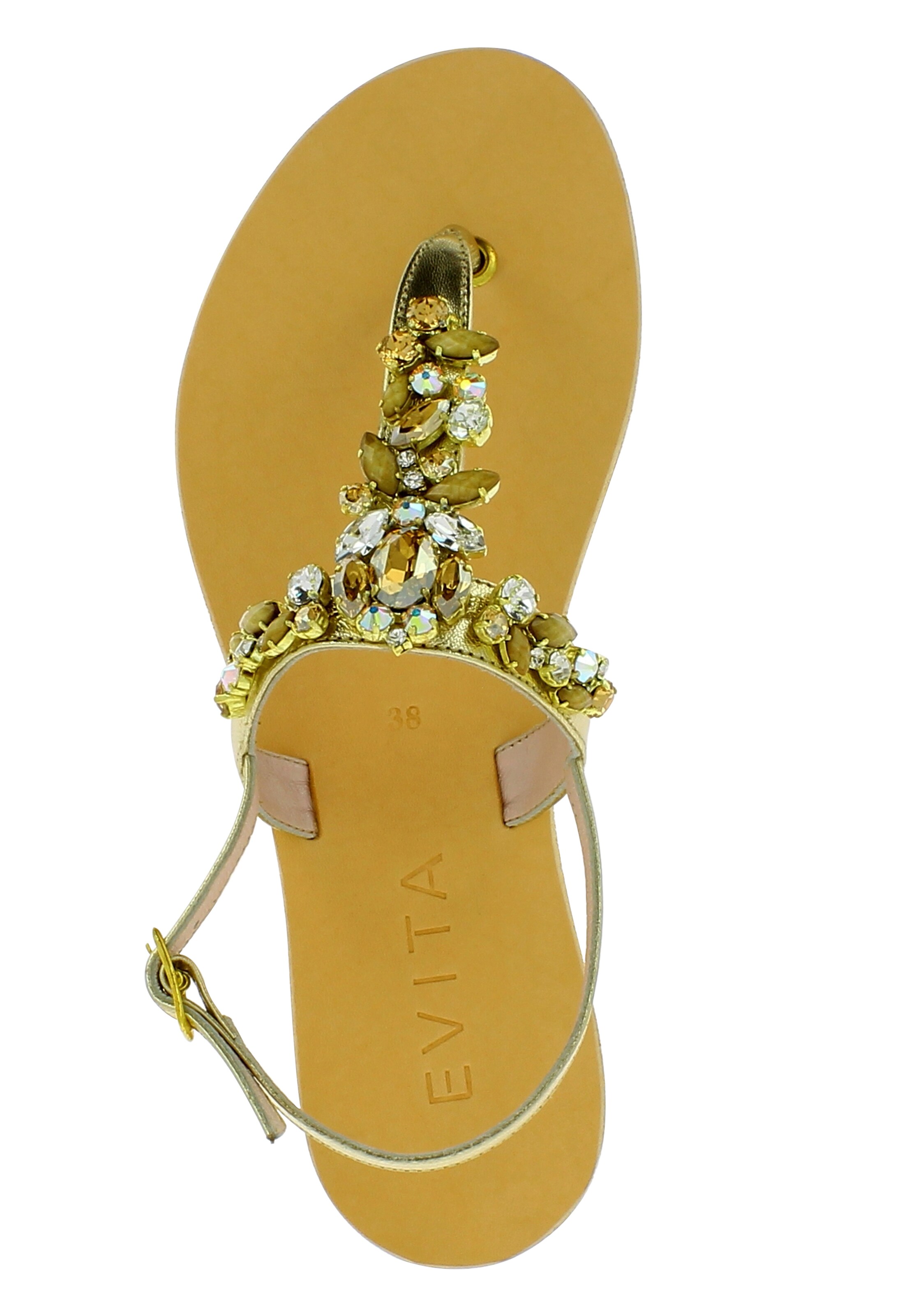 Séparateur d'orteils EVITA en or