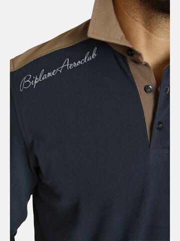 Sweat-shirt 'Baldrek' Jan Vanderstorm en bleu