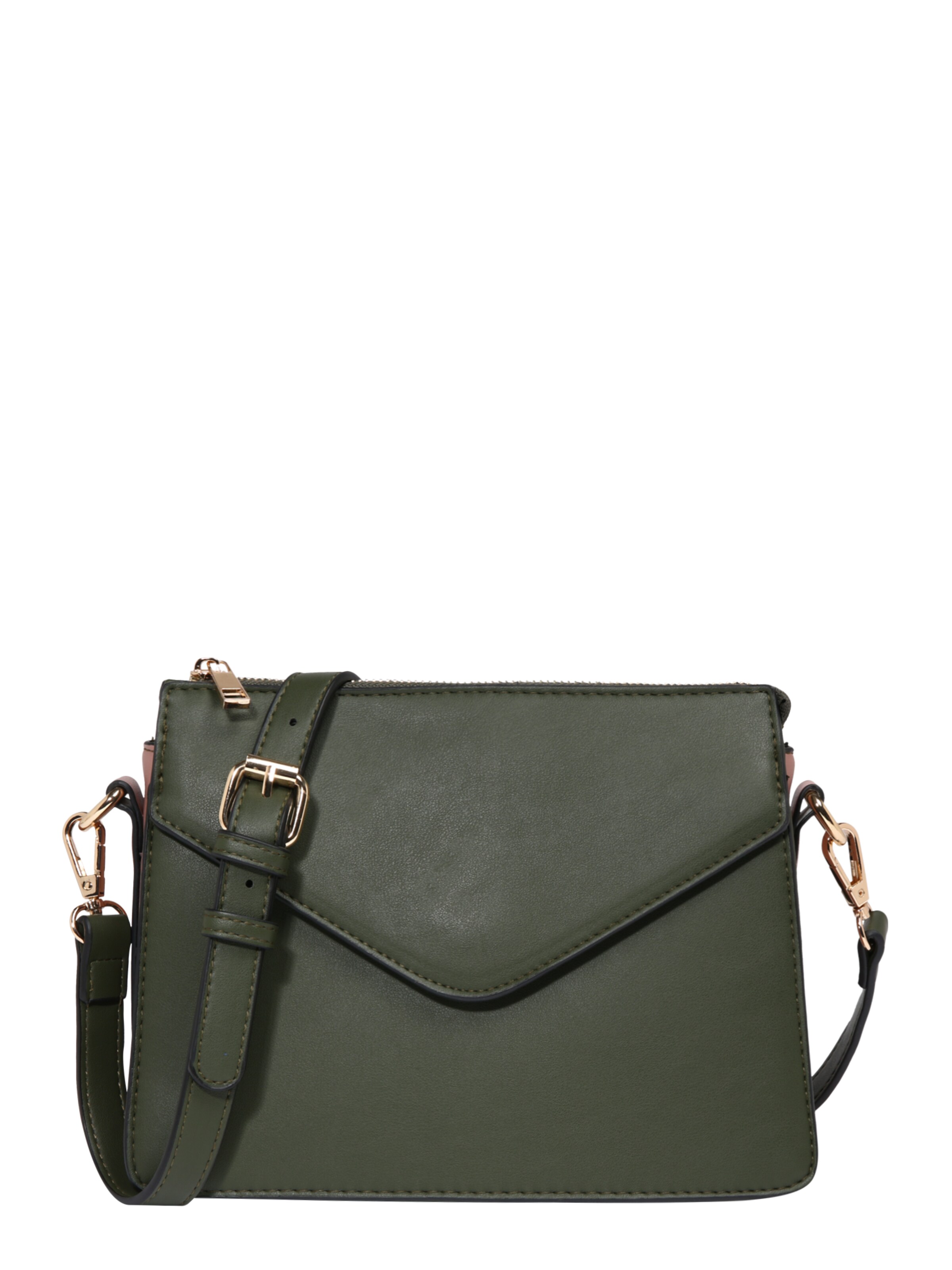 PIECES - Schoudertas 'INAS' in de kleur Groen