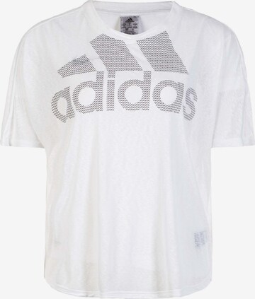 ADIDAS PERFORMANCE Functioneel shirt 'Magic' in Wit: voorkant