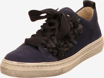 GABOR Sneakers laag in Blauw: voorkant