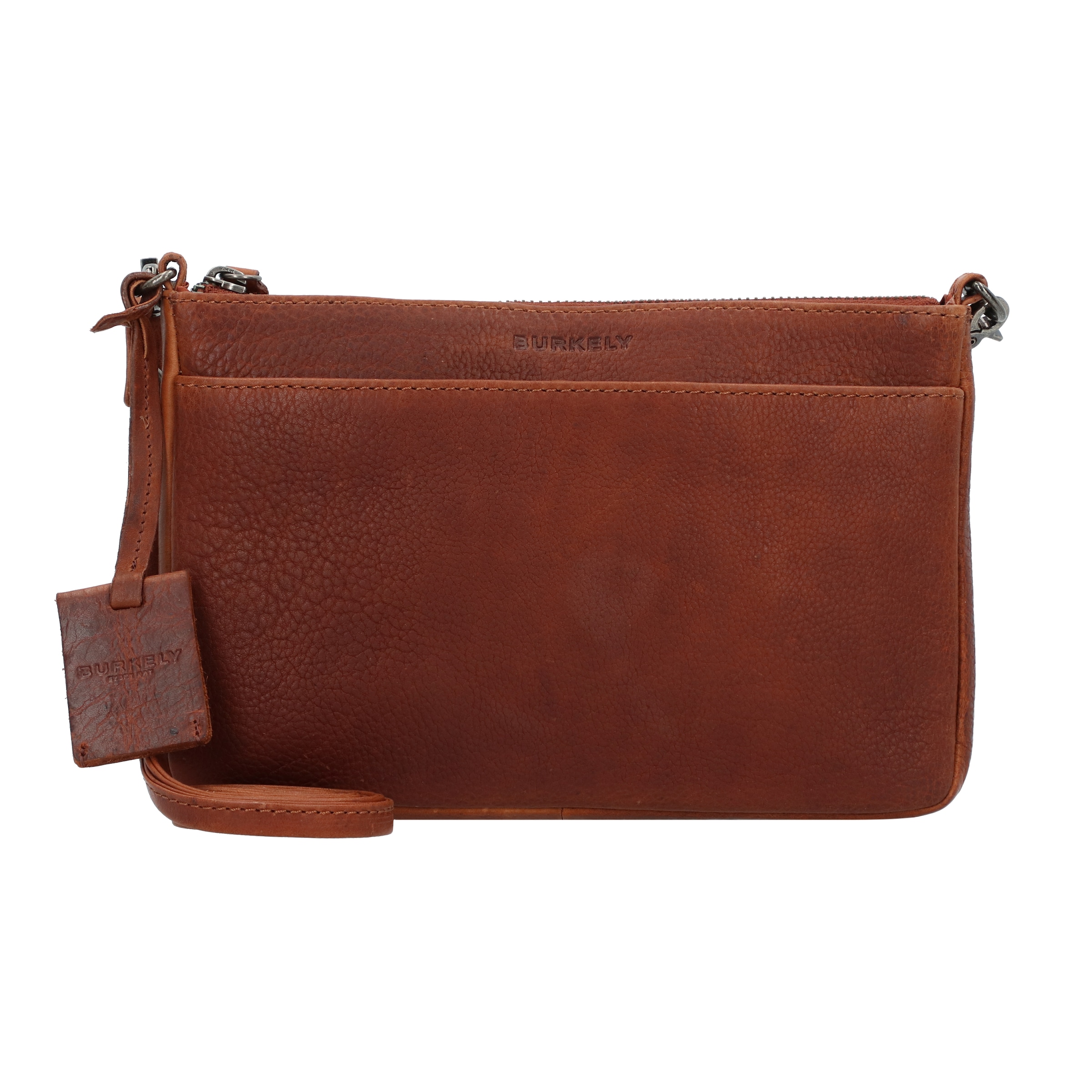 Burkely Schoudertas 'Antique Avery' in Bruin: voorkant