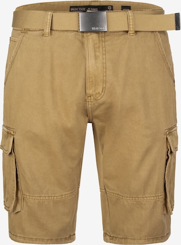 INDICODE JEANS Broek 'Blixt' in Beige: voorkant