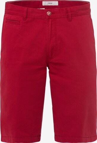 BRAX Regular Shorts 'Bari' in Rot: predná strana