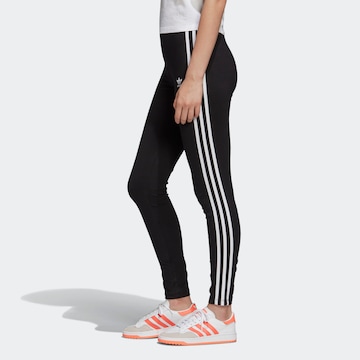 ADIDAS ORIGINALS Skinny Leggingsit 'Adicolor' värissä musta