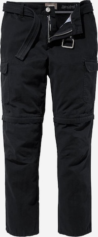 Man's World Regular Cargohose in Schwarz: predná strana