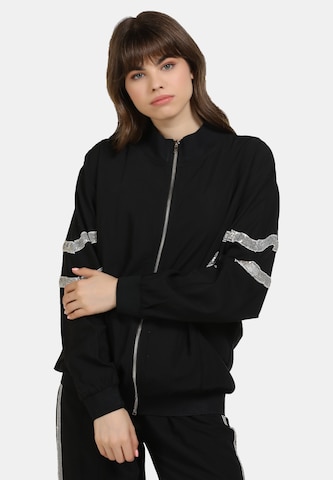 MYMO Between-Season Jacket in Black: front