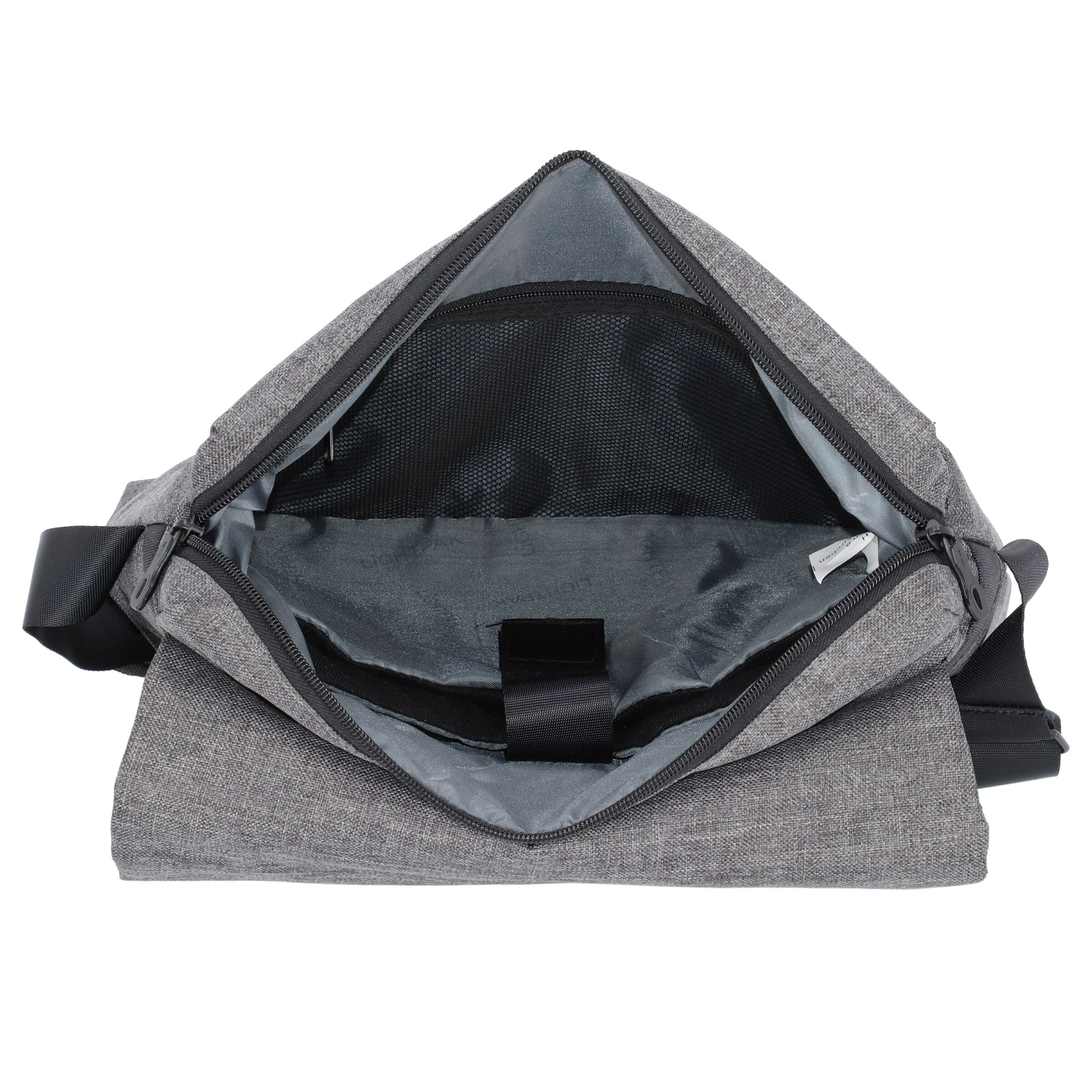 Lightpak Umhängetasche 'Walker' in Grau